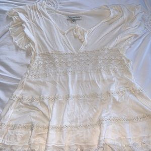 Comfy casual lace top